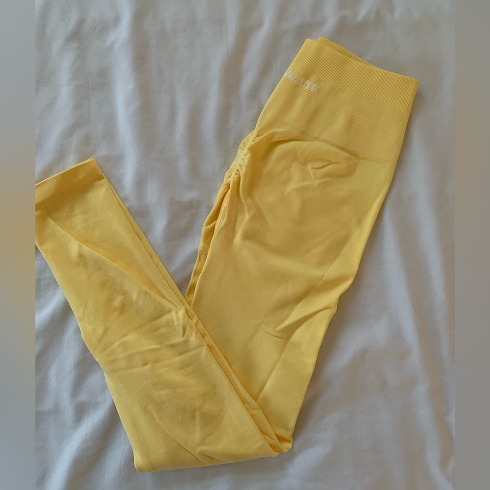 Yellow Amplify Leggings